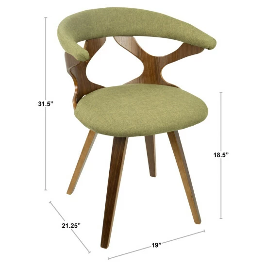 Deals ๐ Carson Carrington Viby Mid-Century Modern Accent Chair - N/A Green/walnut ๐ 5 Deals ๐ Carson Carrington Viby Mid-Century Modern Accent Chair - N/A Green/walnut ๐ - Image 3