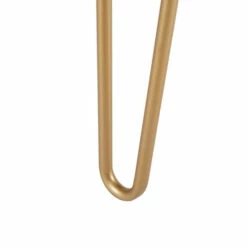 Brand new 🌟 Carson Carrington Kardla Tan/ Gold Round Stool ❤️ -Carson Carrington Sales unnamed file 2175