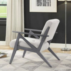 Flash Sale 👍 Carson Carrington Giacomina Grey Arm Chair Linen ⌛ -Carson Carrington Sales unnamed file 2182
