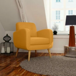 Best Pirce 🥰 Carson Carrington Klaipeda Mid-century Modern Arm Chair Light Blue 🥰 -Carson Carrington Sales unnamed file 2230