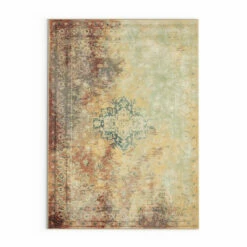 Brand new 😀 Carson Carrington Vedde Distressed Traditional Area Rug Rust/gold 🎁 -Carson Carrington Sales unnamed file 2252