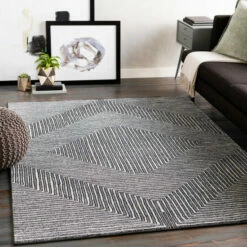 Flash Sale 🧨 Carson Carrington Sturup Diamond-shaped Pattern Area Rug Grey 👏 -Carson Carrington Sales unnamed file 2317