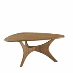 Discount 😉 Carson Carrington Telsiai Triangular Wood Coffee Table Brown ⭐ -Carson Carrington Sales unnamed file 234