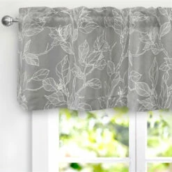 Flash Sale 🌟 Carson Carrington Tappet Sketch Pattern Lined Window Valance Grey 😍 -Carson Carrington Sales unnamed file 2376