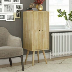 Discount 😀 Carson Carrington Shorewood Mid-century Vertical Wood Chest Brown 🔔 -Carson Carrington Sales unnamed file 2423