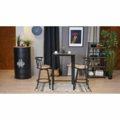 New ⌛ Carson Carrington Idivuoma Brown Swivel Bar Stool(Set Of 2) 👍 -Carson Carrington Sales unnamed file 2448