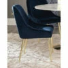 Brand new ⌛ Carson Carrington Madrid Blue And Gold Upholstered Dining Chairs (Set Of 2) ⭐ -Carson Carrington Sales unnamed file 2453