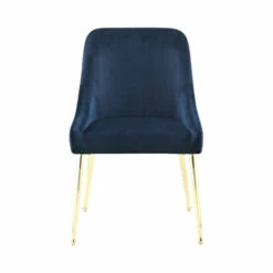 Brand new ⌛ Carson Carrington Madrid Blue And Gold Upholstered Dining Chairs (Set Of 2) ⭐ -Carson Carrington Sales unnamed file 2455