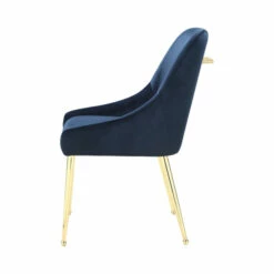 Brand new ⌛ Carson Carrington Madrid Blue And Gold Upholstered Dining Chairs (Set Of 2) ⭐ -Carson Carrington Sales unnamed file 2456
