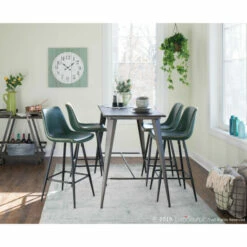 Promo 👏 Carson Carrington Vadaby 26-inch Vintage Faux Leather Counter Stool (Set Of 2) Grey 😀 -Carson Carrington Sales unnamed file 2497