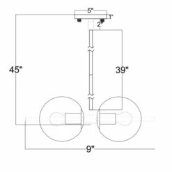 Best Pirce 🌟 Carson Carrington Ygskorset 2-Light Black Pendant Lamp 🎉 -Carson Carrington Sales unnamed file 2528