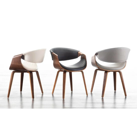 Promo ๐ Carson Carrington Kanteborg Faux Leather/Wood Dining Chair Black/light Grey Wood ๐ 5 Promo ๐ Carson Carrington Kanteborg Faux Leather/Wood Dining Chair Black/light Grey Wood ๐ - Image 3