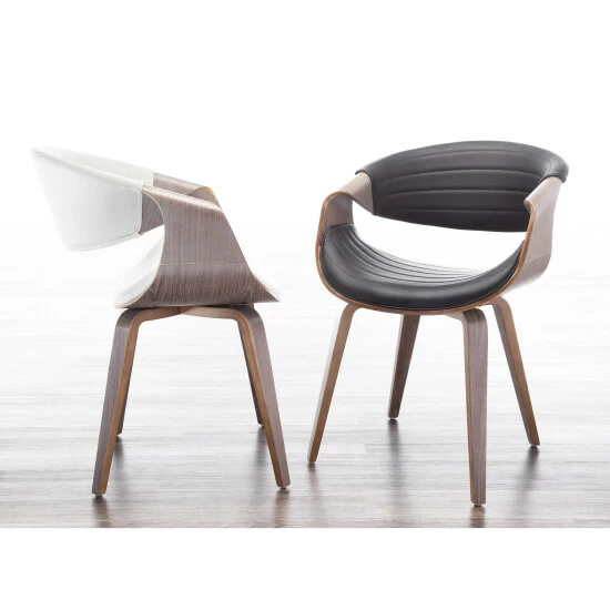 Promo ๐ Carson Carrington Kanteborg Faux Leather/Wood Dining Chair Black/light Grey Wood ๐ 6 Promo ๐ Carson Carrington Kanteborg Faux Leather/Wood Dining Chair Black/light Grey Wood ๐ - Image 4