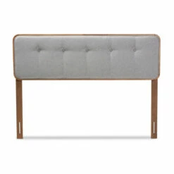Flash Sale 🎉 Carson Carrington Ulvik Mid-century Button-tufted Fabric Headboard Dark Gray ⭐ -Carson Carrington Sales unnamed file 2555