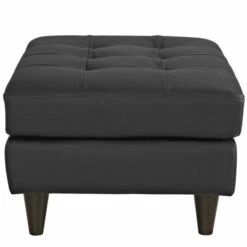 Budget ✨ Carson Carrington Humlebaek Leather Ottoman Black 😀 -Carson Carrington Sales unnamed file 2578
