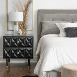 Top 10 ✔️ Carson Carrington Geo Wood Nightstand Grey 👏 -Carson Carrington Sales unnamed file 2587