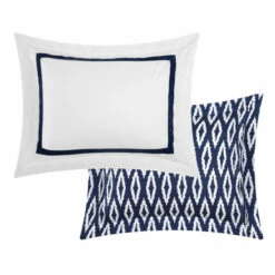 Cheapest ❤️ Carson Carrington Juelsminde 9-piece Reversible Navy/ White Bed In A Bag Comforter Set ✔️ -Carson Carrington Sales unnamed file 2605