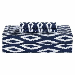 Cheapest ❤️ Carson Carrington Juelsminde 9-piece Reversible Navy/ White Bed In A Bag Comforter Set ✔️ -Carson Carrington Sales unnamed file 2608