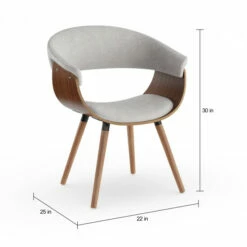 Outlet 🤩 Carson Carrington Visby Mid-century Bent Wood Accent Chair 🤩 -Carson Carrington Sales unnamed file 2613