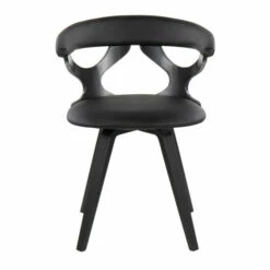 Best Sale 😍 Carson Carrington Viby Mid-century Modern Swivel Dining/ Accent Chair - N/A Charcoal/walnut 💯 -Carson Carrington Sales unnamed file 2643
