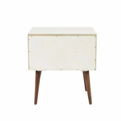 Brand new ❤️ Carson Carrington Haapsalu Storage Nightstand Off-white/navy 🤩 -Carson Carrington Sales unnamed file 2649