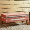 Hot Sale ⌛ Carson Carrington Vackamo Orange And White Upholstered Storage Bench - 36" X 16" X 16" 🛒 1 Hot Sale ⌛ Carson Carrington Vackamo Orange And White Upholstered Storage Bench - 36" X 16" X 16" 🛒 -Carson Carrington Sales unnamed file 2669