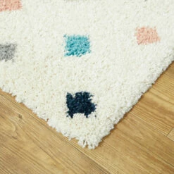 New 🛒 Carson Carrington Ishult Diamond Shag Area Rug White 🔔 -Carson Carrington Sales unnamed file 267