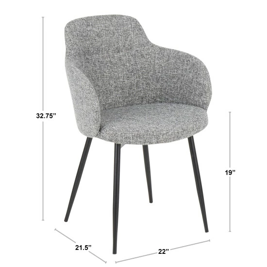 Coupon 🥰 Carson Carrington Iglabo Industrial Upholstered Chair - N/A Grey Noise ❤️ 9 Coupon 🥰 Carson Carrington Iglabo Industrial Upholstered Chair - N/A Grey Noise ❤️ - Image 7