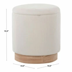 Outlet 🥰 Carson Carrington Corday Terry Cloth Nesting Ottoman Set Cream 🧨 -Carson Carrington Sales unnamed file 2725