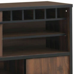 Best deal ❤️ Carson Carrington Oestersund Walnut And Black Wine Cabinet 🥰 -Carson Carrington Sales unnamed file 2777