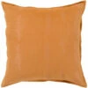 Cheap ✔️ Carson Carrington Tastebol Orange Solid Chenille Feather Down Throw Pillow (18" X 18") 👍