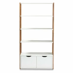 Top 10 ❤️ Carson Carrington Allen Modern And Contemporary 2-door Ladder Bookshelf ✨ -Carson Carrington Sales unnamed file 2855