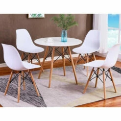 Best Pirce 🎁 Carson Carrington Karlsborg Mid-century Modern 5-piece Dinette Set Grey ✨