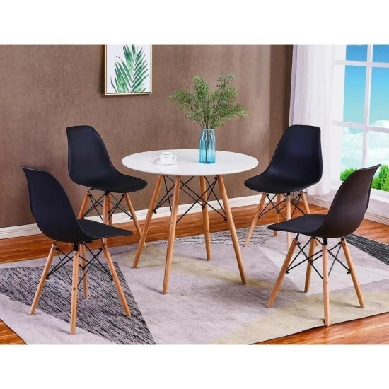 Best Pirce ๐ Carson Carrington Karlsborg Mid-century Modern 5-piece Dinette Set Grey โจ 5 Best Pirce ๐ Carson Carrington Karlsborg Mid-century Modern 5-piece Dinette Set Grey โจ - Image 3