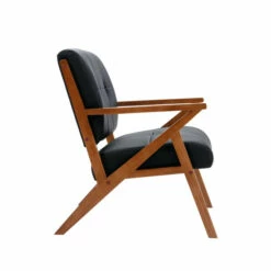 Promo 🛒 Carson Carrington Hocklehult Tufted PU Leather Accent Slipper Chair Black 😀 -Carson Carrington Sales unnamed file 2944