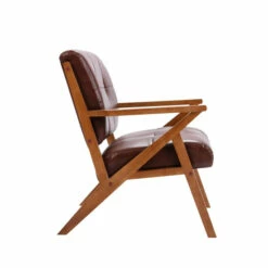 Promo 🛒 Carson Carrington Hocklehult Tufted PU Leather Accent Slipper Chair Black 😀 -Carson Carrington Sales unnamed file 2949