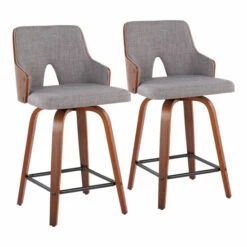 New ⌛ Carson Carrington Valberg Fixed-Height Counter Stool (Set Of 2) 🛒