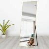 Promo 😉 Carson Carrington Paaskynen Aluminum Alloy Full Length Floor Mirror Pink Gold 🎁 -Carson Carrington Sales unnamed file 30