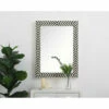 Deals 🤩 Carson Carrington Labben Rectangular Chevron Mirror 💯