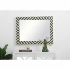 Deals 🤩 Carson Carrington Labben Rectangular Chevron Mirror 💯 -Carson Carrington Sales unnamed file 3052
