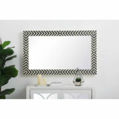 Deals 🤩 Carson Carrington Labben Rectangular Chevron Mirror 💯 -Carson Carrington Sales unnamed file 3057