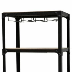 Promo 🎁 Carson Carrington Badene Rustic Industrial Style Kitchen Bar Wine Cart 😍 -Carson Carrington Sales unnamed file 3062
