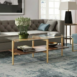 Brand new 💯 Carson Carrington Geilo Mid-Century Glam Coffee Table 🛒