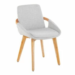Best Sale 😀 Carson Carrington Pugo Natural Wood Dining Chair Light Grey Noise 🔥 -Carson Carrington Sales unnamed file 3108
