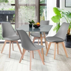 New ✨ Carson Carrington Mid-Century Modern Round Dining Table Grey 🧨 -Carson Carrington Sales unnamed file 3137