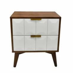 Budget 🛒 Carson Carrington Greta Burnished Walnut Mid-century Nightstand 🤩 -Carson Carrington Sales unnamed file 3144