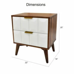 Budget 🛒 Carson Carrington Greta Burnished Walnut Mid-century Nightstand 🤩 -Carson Carrington Sales unnamed file 3145