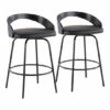 Wholesale ❤️ Carson Carrington Stavanger Fixed-Height Swivel Counter Stool With Black Metal Base & Round Footrest (Set Of 2) ✔️ -Carson Carrington Sales unnamed file 3146