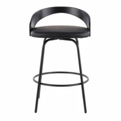 Wholesale ❤️ Carson Carrington Stavanger Fixed-Height Swivel Counter Stool With Black Metal Base & Round Footrest (Set Of 2) ✔️ -Carson Carrington Sales unnamed file 3152