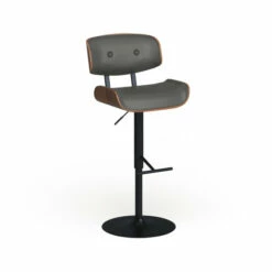 Flash Sale 🥰 Carson Carrington Leksand Mid-Century Modern Adjustable Bar Stool With Walnut Wood Accents Grey Noise Fabric 😍 12 Flash Sale 🥰 Carson Carrington Leksand Mid-Century Modern Adjustable Bar Stool With Walnut Wood Accents Grey Noise Fabric 😍 -Carson Carrington Sales unnamed file 318